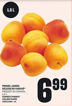 Provigo PRUNES JAUNES DÉLICES DU MARCHÉ, 1,5 L offer