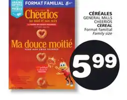 Marches Tradition GENERAL MILLS CHEERIOS CEREAL offer