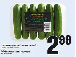 Provigo MINI-CONCOMBRES DÉLICES DU MARCHÉ, 6 UN offer