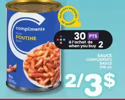 Marches Tradition COMPLIMENTS SAUCE offer