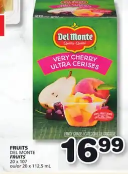 Marches Tradition DEL MONTE FRUITS 20 x 107 or 20 x 112,5 mL offer