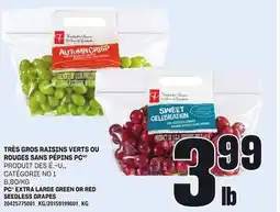 Provigo TRÈS GROS RAISINS VERTS OU ROUGES SANS PÉPINS PC offer