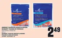 Provigo GOBERGE À SAVEUR DE CRABE OU HOMARD SEAQUEST FLOCONS OU MORCEAUX, 227 G offer