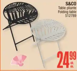 Jean Coutu S&CO Folding Table offer