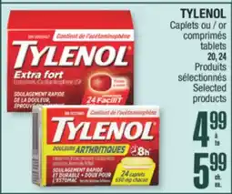 Jean Coutu TYLENOL Caplets or tablets offer