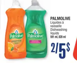 Jean Coutu PALMOLIVE Dishwashing liquids offer