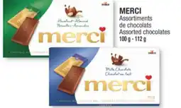 Jean Coutu MERCI Assorted chocolates offer