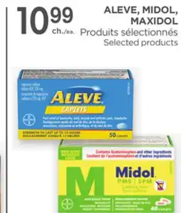 Proxim ALEVE, MIDOL, MAXIDOL offer