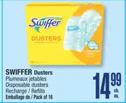Jean Coutu SWIFFER Dusters Disposable dusters Refills offer