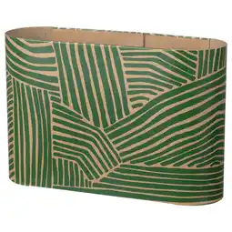 IKEA NÄbbfisk Napkin holder, paper/patterned green, 6x9 offer