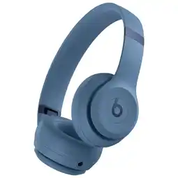 Best Buy Beats By Dr. Dre Solo 4 On-Ear Sound Isolating Bluetooth Headphones - Slate Blue offer