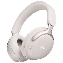 Best Buy Bose QuietComfort Ultra Over-Ear Noise Cancelling Bluetooth Headphones - White Smoke offer
