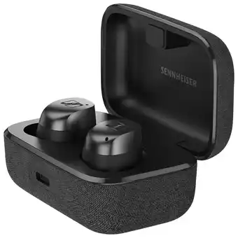 Best Buy Sennheiser Momentum 4 In-Ear Noise Cancelling Truly Wireless Headphones - Black Graphite offer