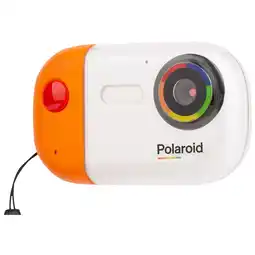 Best Buy Polaroid IE50 18MP Waterproof Camera - White/Orange - Only at Best Buy offer