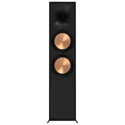 Best Buy Klipsch Dual R800F 600-Watt 2-Way Tower Speaker - Single - Black offer