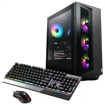 Best Buy MSI Aegis R Gaming PC - Black (Intel Core i7-14700F/2TB SSD/32GB RAM/GeForce RTX 4070 Ti Super/Windows 11) offer