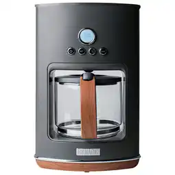 Best Buy Haden Dorchester Ultra Pebble Programmable Drip Coffee Maker - 10-Cup - Grey offer