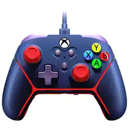 Best Buy Surge Livewire Microwatt Controller for Xbox Series X|S / Xbox One - Blue offer