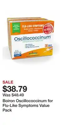 Well Boiron Oscillococcinum for Flu-Like Symptoms Value Pack offer