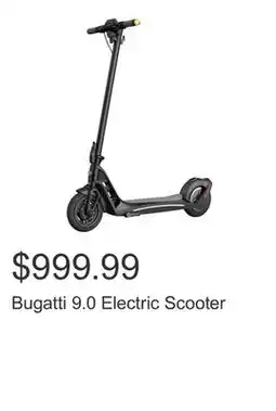 Costco Bugatti 9.0 Electric Scooter offer