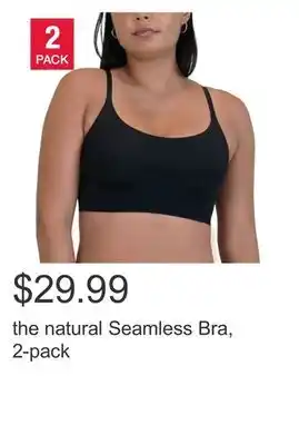 Costco the natural Seamless Bra, 2-pack offer