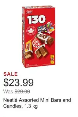 Costco Nestlé Assorted Mini Bars and Candies, 1.3 kg offer