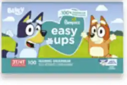 Walmart Pampers Giant Pack Easy Ups Training Pants offer