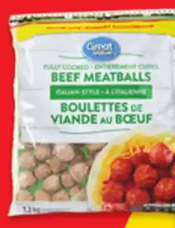 Walmart Great Value Popcorn Chicken, Meatballs or Chicken Breast Strips offer