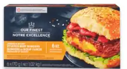 Walmart Our Finest Beef Burgers offer