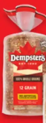 Walmart Dempster's Grain Bread offer