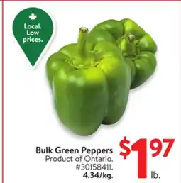 Walmart Bulk Green Peppers offer