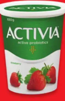 Walmart Activia 650g Tubs Yogurt offer