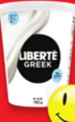 Walmart Liberte Greek 650 g - 750 g offer