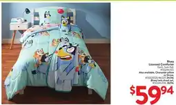 Walmart Bluey Licensed Comforter offer