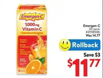 Walmart Emergen-C offer
