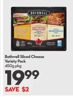 Longo's Bothwell Sliced Cheese Variety Pack offer