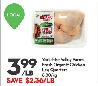 Longo's Fresh Organic Chicken Leg Quarters offer