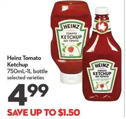Longo's Tomato Ketchup offer