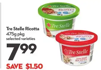 Longo's Tre Stelle Ricotta offer