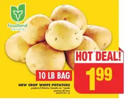 No Frills NEW CROP WHITE POTATOES, 10 LB BAG offer