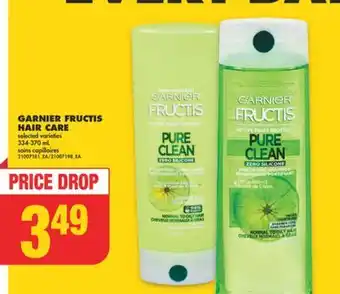 No Frills GARNIER FRUCTIS HAIR CARE 334-370 mL offer