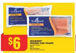 No Frills SEAQUEST FROZEN FISH FILLETS, 400 g offer
