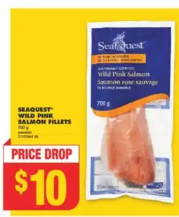 No Frills SEAQUEST WILD PINK SALMON FILLETS, 700 g offer