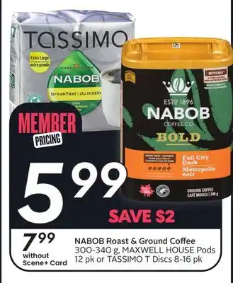 Sobeys NABOB Roast & Ground Coffee offer