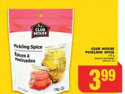 No Frills CLUB HOUSE PICKLING SPICE, 110 g offer