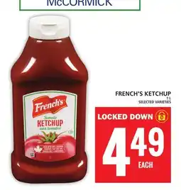 Food Basics FRENCH'S KETCHUP offer