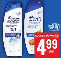 Food Basics HEAD & SHOULDERS HAIR CARE offer