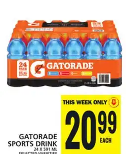 Food Basics GATORADE SPORTS DRINK offer