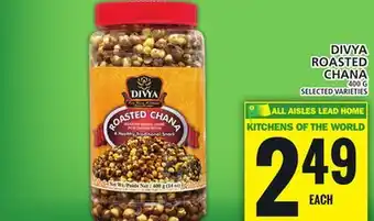 Food Basics DIVYA ROASTED CHANA offer