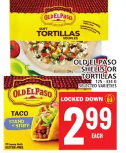 Food Basics OLD EL PASO SHELLS OR TORTILLAS offer